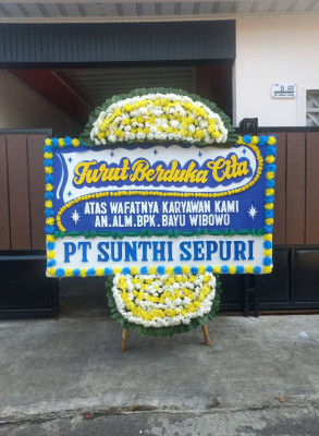 Papan Bunga Duka di Samalantan