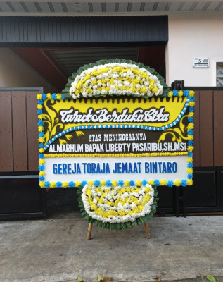 Papan Bunga Duka di Samalantan