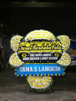 Papan Bunga Duka di Samalantan